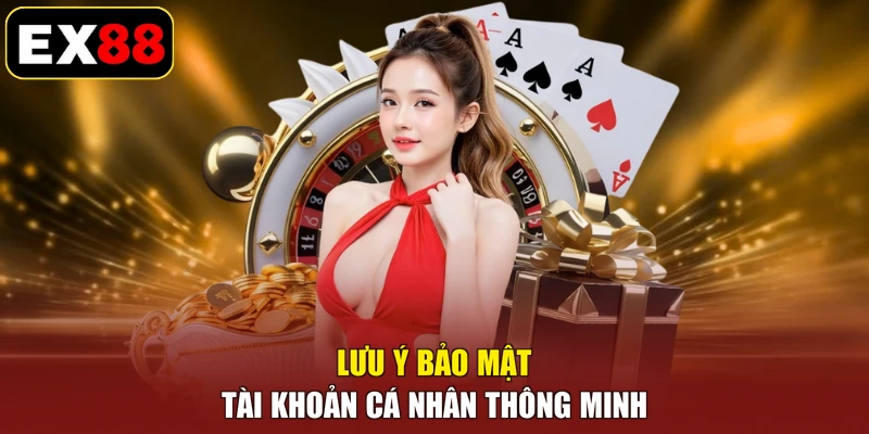 Lưu ý bảo mật tài khoản cá nhân thông minh