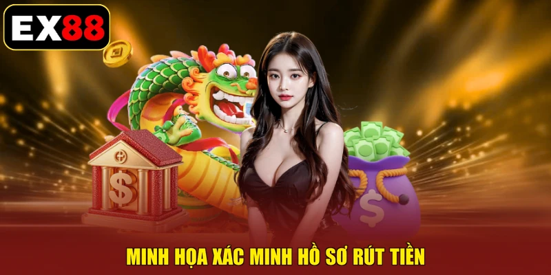 Minh họa xác minh hồ sơ rút tiền
